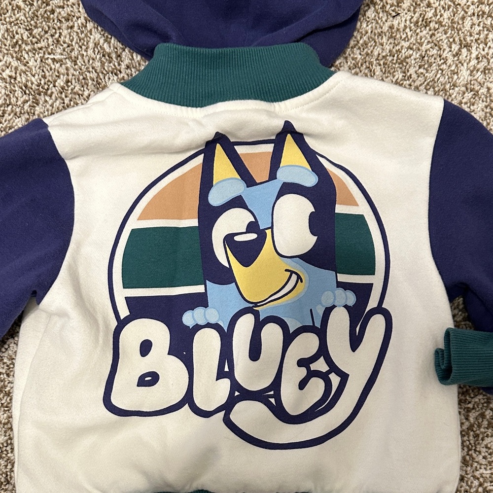 Toddler 2T Bundle - Kids Jogger, Jeans and Bluey Jacket - Picture 16 of 16